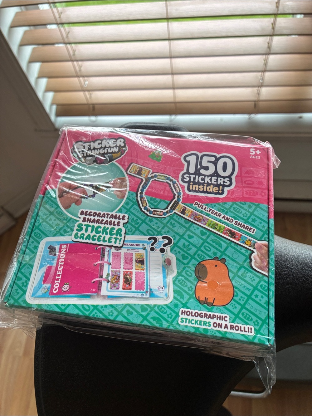 Sticker Thingfun Sticker Bracelet Kit - Pink & Teal
